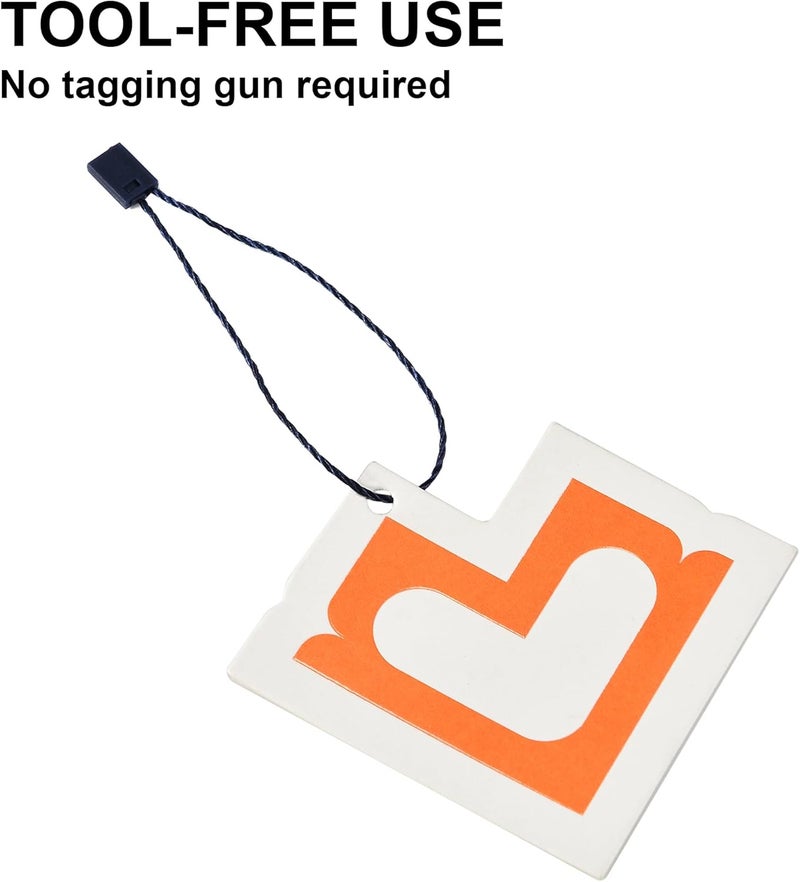 MGTECH 3000Pcs 7 Inch Hang Tag Strings, Retail Price Hang Tag String Fasteners, Blue - Image 2